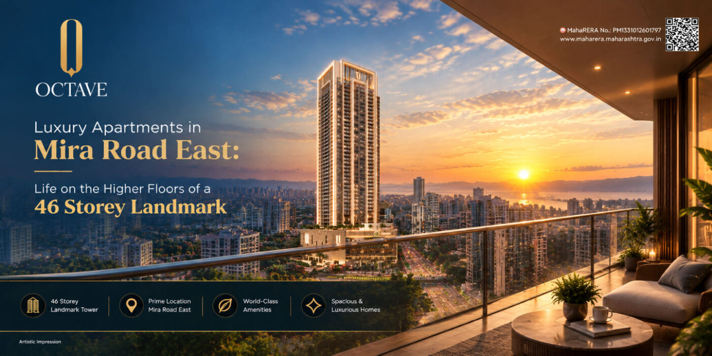 Luxury Apartments in Mira Road East Life on the Higher Floors of a 46 Storey Landmark